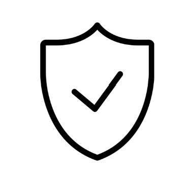 Icono de garantía y seguridad