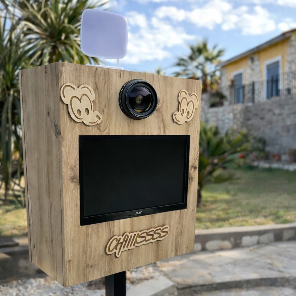 Fotomatón Custom de TT FLASH con piezas personalizables